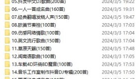 分享车载DJ音乐精选串烧 分享车载DJ音乐精选串烧